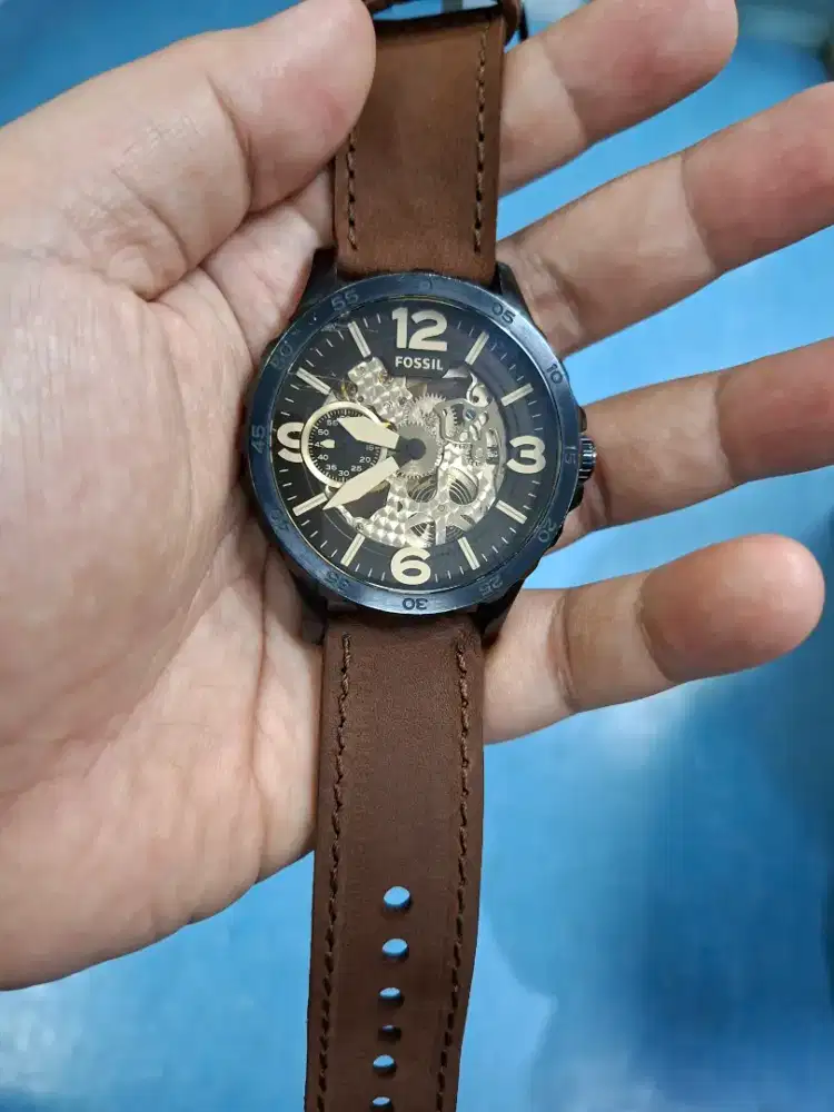 Jam tangan laki  fossil automatic