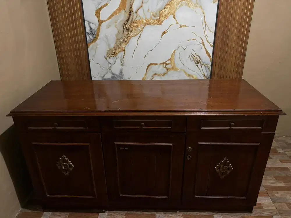 BUFFET KAYU JATI