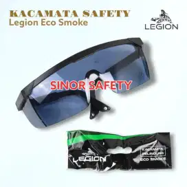Kacamata ECO Legion Gerinda Bening Safety Glasses Kacamata Las - Clear