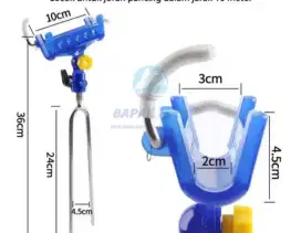 Dudukan joran pancingan otomatis braket