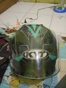 JUAL HELM HALF FACE KYT ROBOT