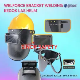 WELFORCE BRACKET WELDING MASK / KEDOK LAS UNTUK HELM