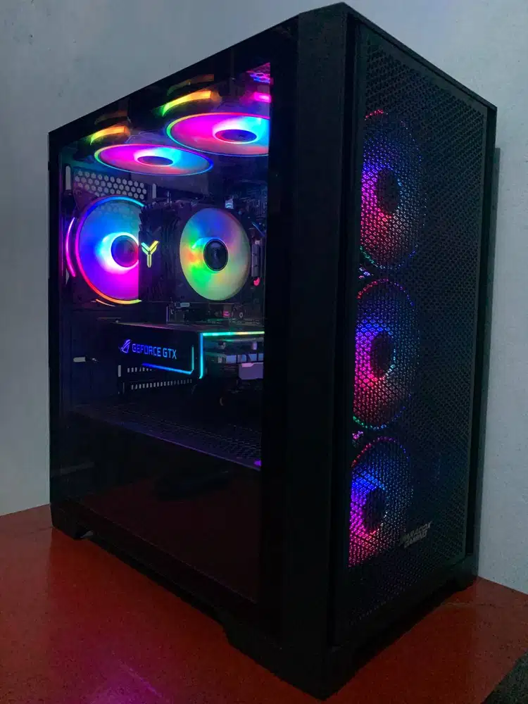 KOMPUTER PC GAMING & EDITING INTEL 13 10100F GTX 1050Ti 1050 Ti