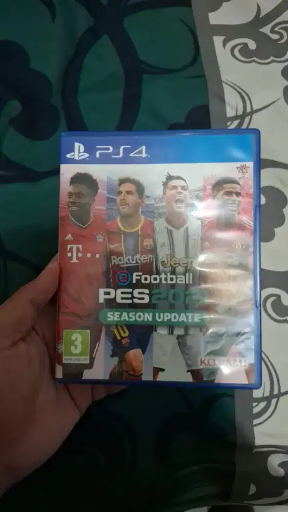 Kaset pes 2021 second seperti baru
