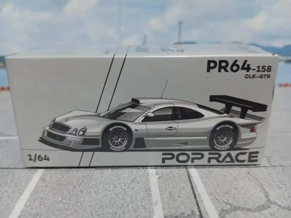Diecast Pop Race Mercedes Benz CLK GTR
