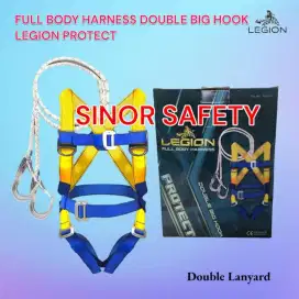 LEGION FULL BODY HARNESS DOUBLE BIG HOOK PROTECT BASIC