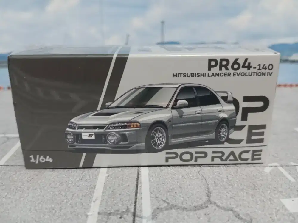 Diecast Pop Race Mitsubishi Lancer Evolution IV