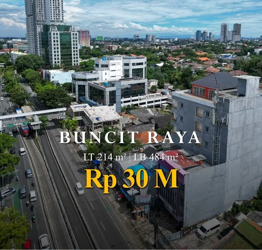 Gedung di Buncit Raya Siap Pakai
