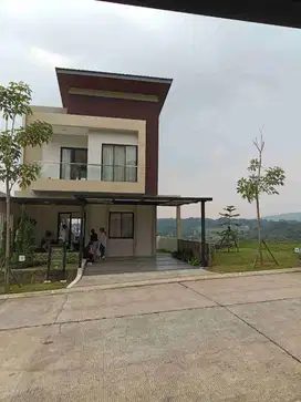 Rumah baru view gunung cluster Sentul alaya