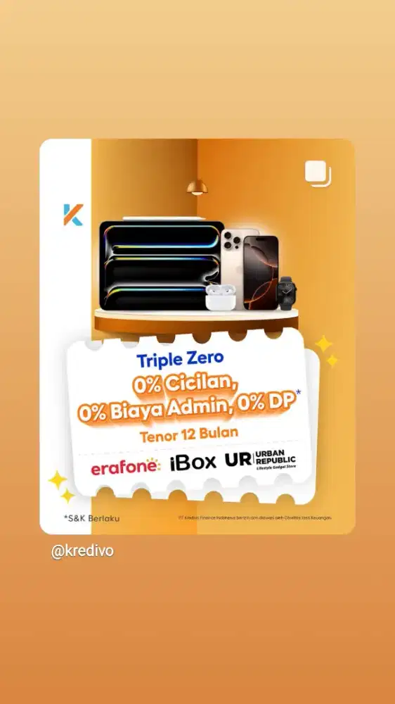 PROMO KREDIT BUNGA 0,ADMIN 0,DP 0