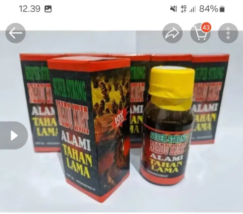 Madu tonik 10x super strong tahan.lams