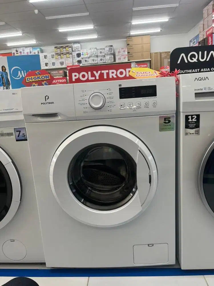Ex Display Mesin Cuci Polytron disc 45%