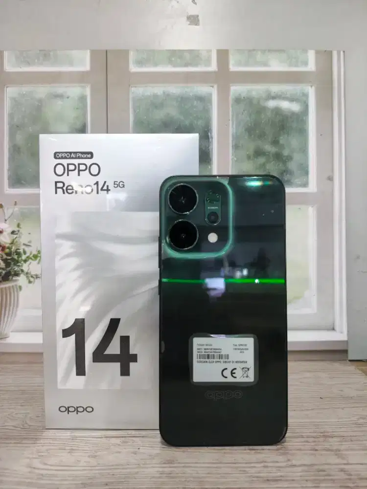 Oppo Reno 14 5G barang baru mulus no minus