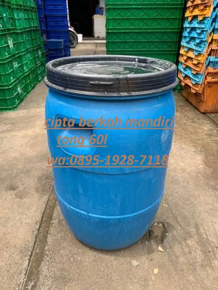 tong 60kg tempat sampah cb
