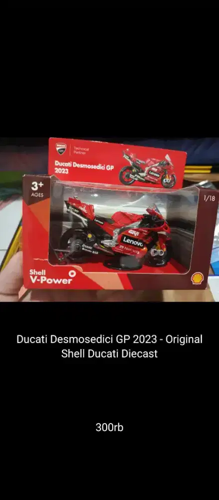 Diecast Moto GP Ducati Desmosedici 2023