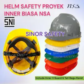 Helm Safety Proyek SNI V Guard Helmet NSA STANDARD BIASA V-806 -