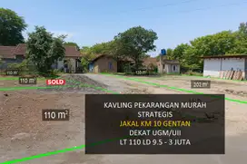 Tanah Kavling MURAH jl. Kaliurang km 10 dkt UGM UII