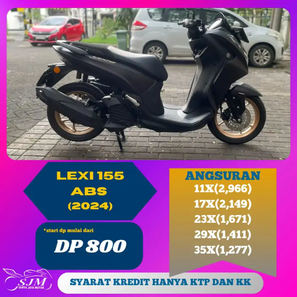 Lexi LX 155 ABS 2024 Pajak Hidup