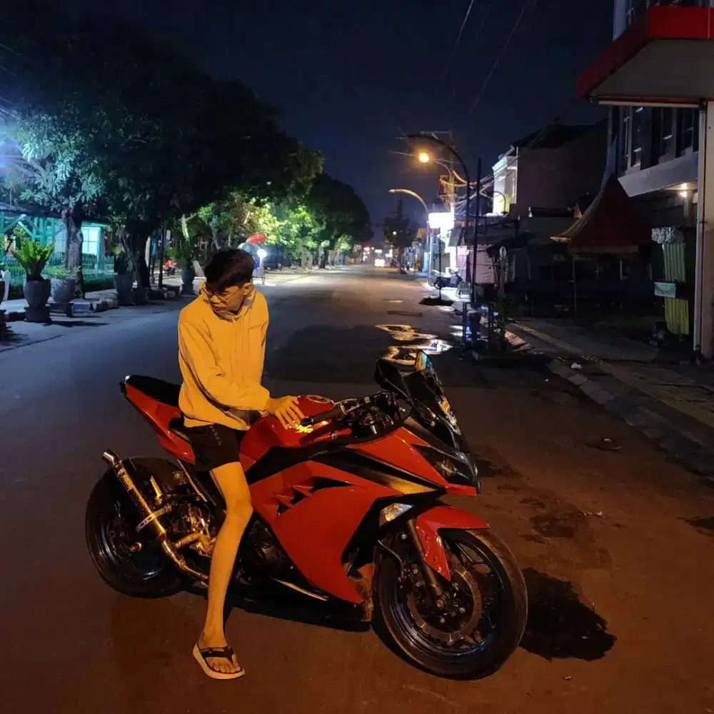 Ninja 250 merah sae