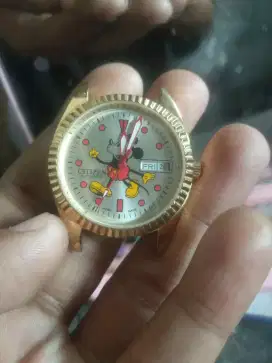 Jam tangan citizen automatic mickey mouse original