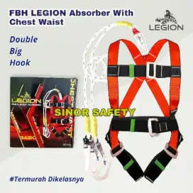 Full Body Harness Legion ABSORBER With Chest Waist Double Big Hook