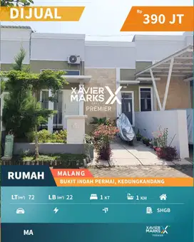 Termurah Dijual Rumah Siap Huni di Bukit Indah Permai, Malang