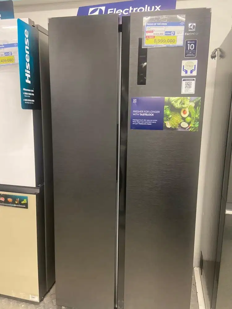 ELECTROLUX SBS 475L black
