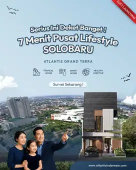 Rumah Solobaru Promo 395 jt dekat RS Indriati