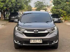 HONDA CRV TURBO 1.5 NON PRESTIGE AT 2018 ABU FULLSET ISTIMEWA