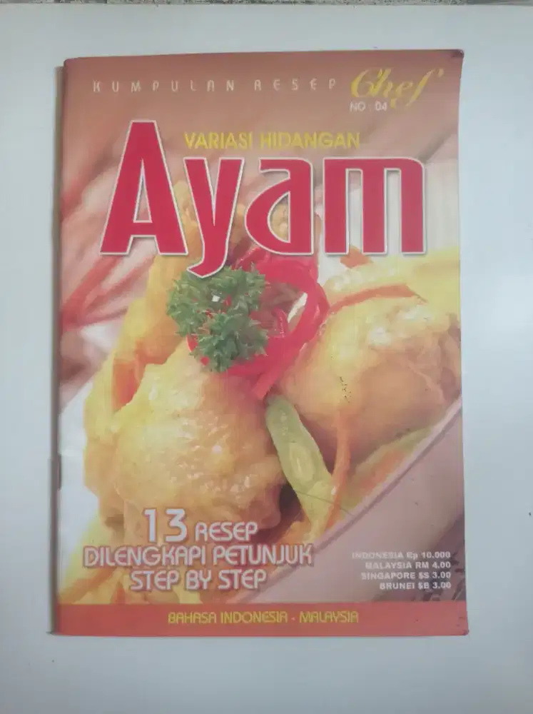 Buku Kumpulan Resep Variasi Hidangan Ayam