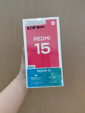 Redmi 15C 6/128 kredit dp 0 bunga 0% syarat KTP aja
