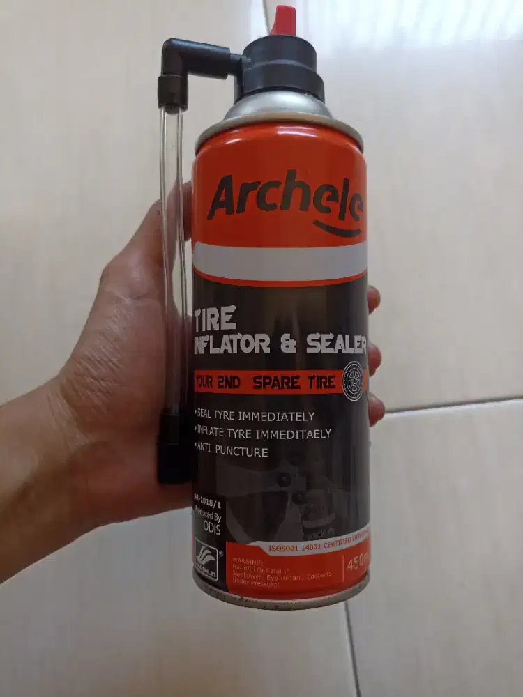 Cairan Anti Bocor / Penambal Ban Darurat Archele 450ml