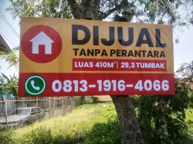 Jual Tanah (Hook) SHM 410M2 di Jl. Terate Jayaraga Garut