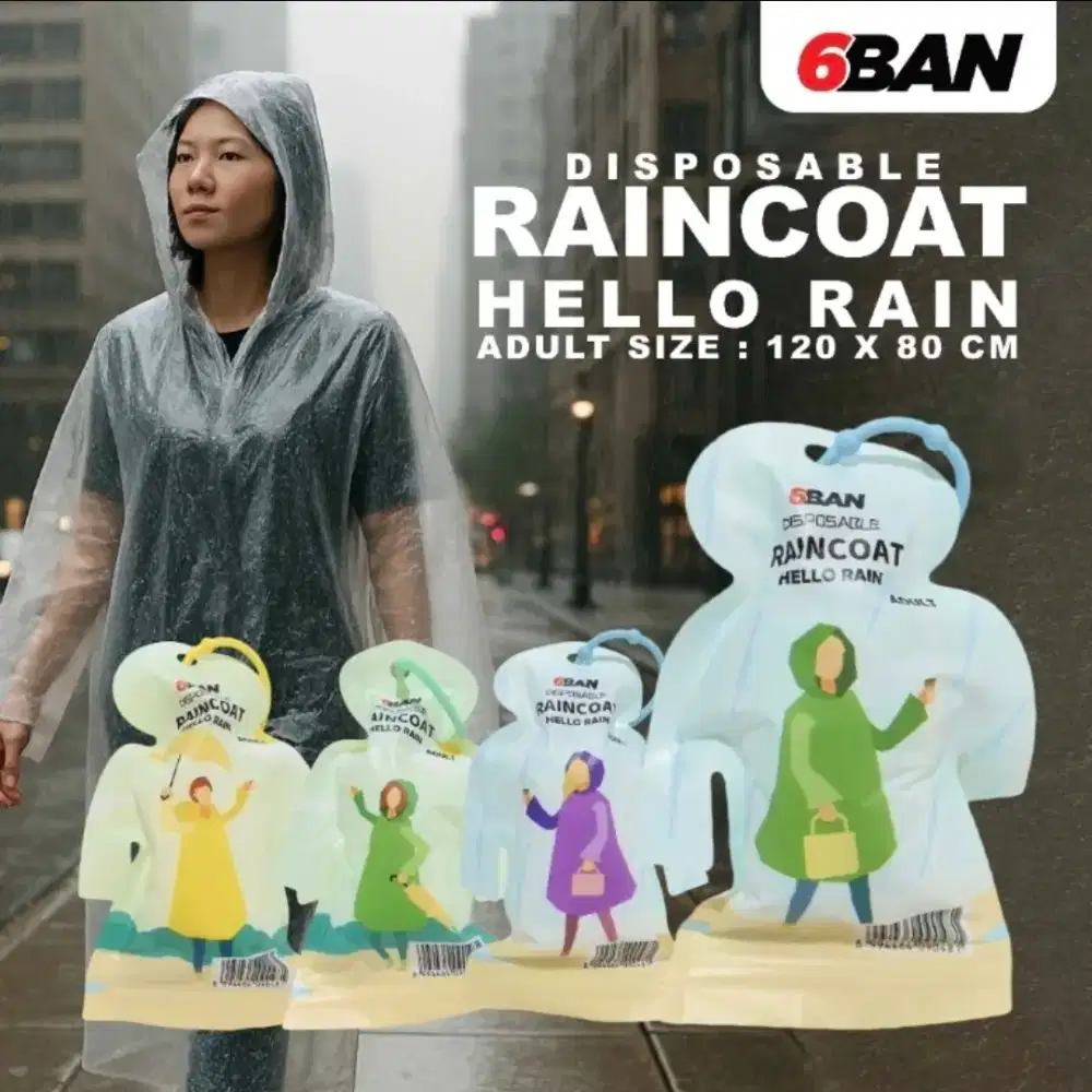 Jas Hujan Murah Untuk Anak Dan Dewasa