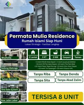 Jual Rumah di Depok Sawangan Dekat Tol Desari Langsung Pindahan