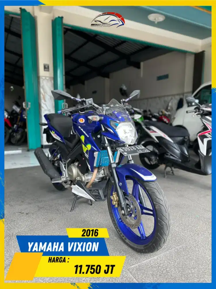YAMAHA VIXION 2016 BEKAS BERKUALITAS HIKMAH MOTOR KEPUH MALANG