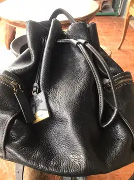 Preloved tas ransel serut FOSSIL AUTHENTIK