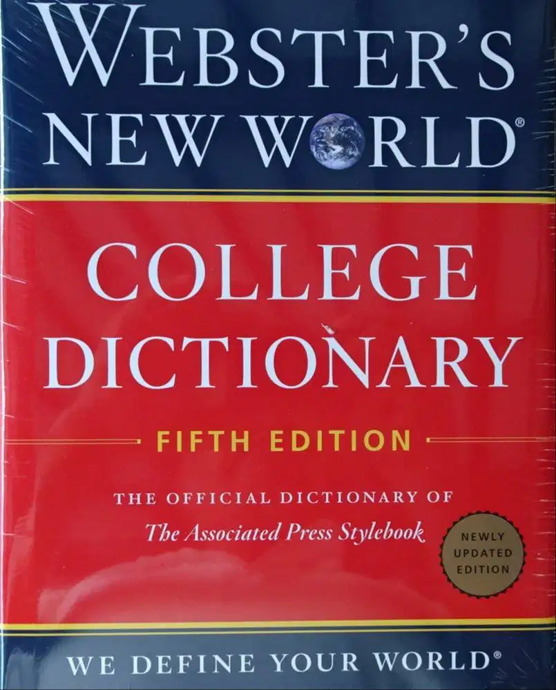 Webster’s Collegiate Dictionary Fifth Edition,  kamus webster’s