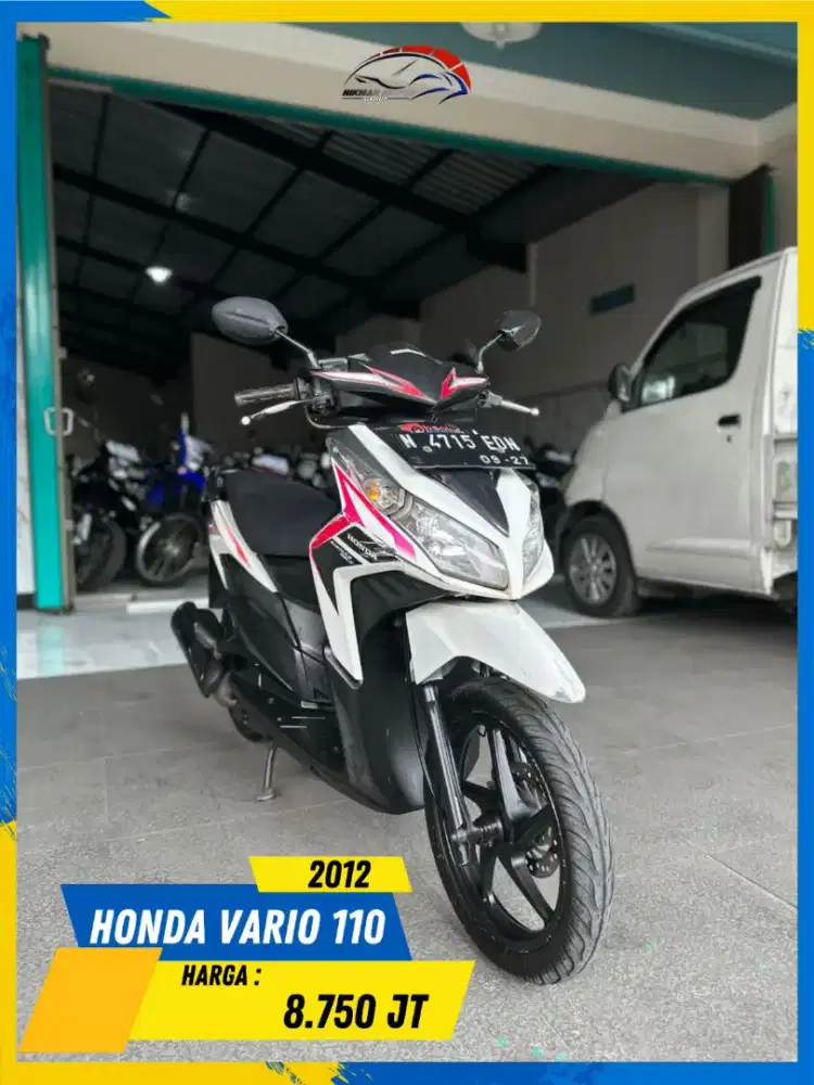 HONDA VARIO 110 2012 SIAP ANGKUT BOSSKU HIKMAH MOTOR KEPUH MALANG