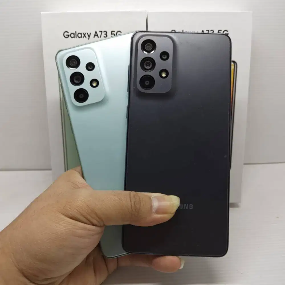 BARU MASUK GAN SAMSUNG GALAXY A73 5G 8/256 EX SEIN FULLSET NO MINUS