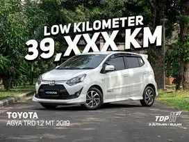 TOYOTA AGYA TRD 1.2 MT 2019 KM LOWW