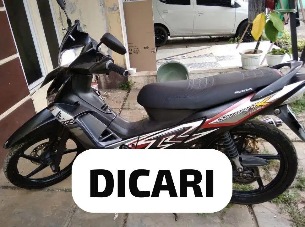 Di Cari Supra X 125 Double Disk DD Tahun 2009 Ke Atas Supra X 2010