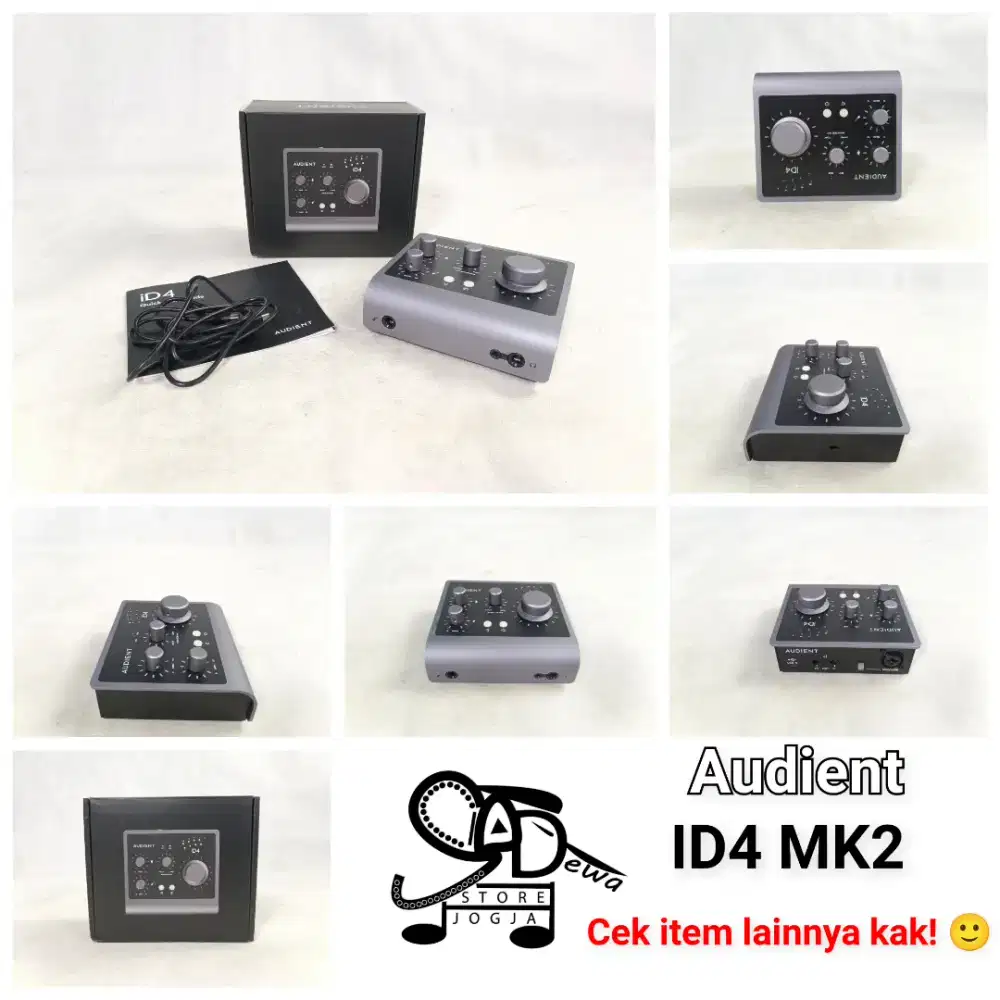 AUDIENT ID4 MK2 SOUNDCARD ID 4 MKII 2 CHANNEL SOUND CARD AUDIO