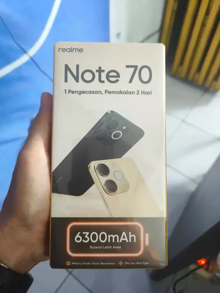 Realme note 70 new