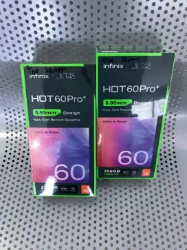 Infinix hot 60 pro plus 8/256 new