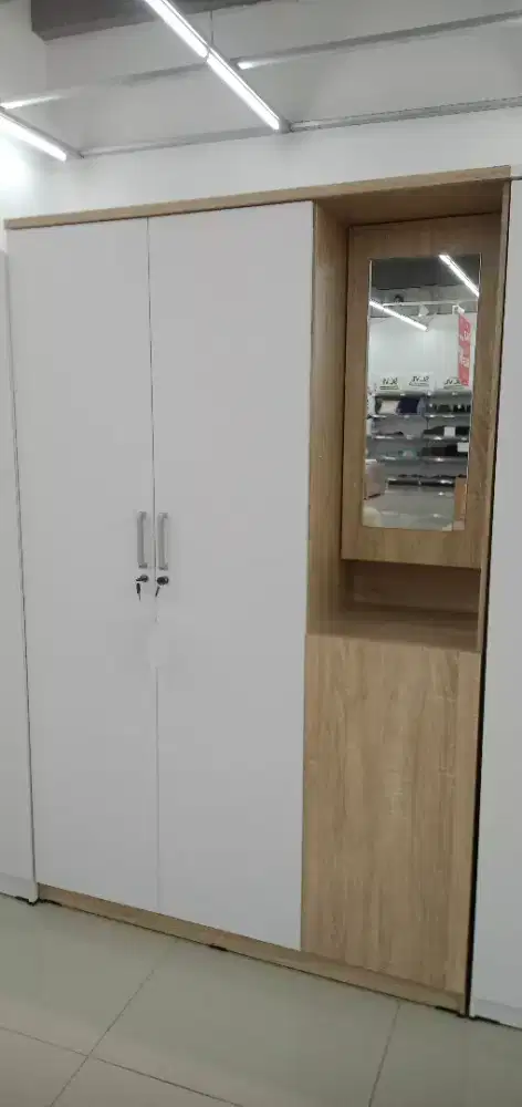 WARDROBE 3DOORS POSIE Tersedia di Scandia Paradise Walk Serpong