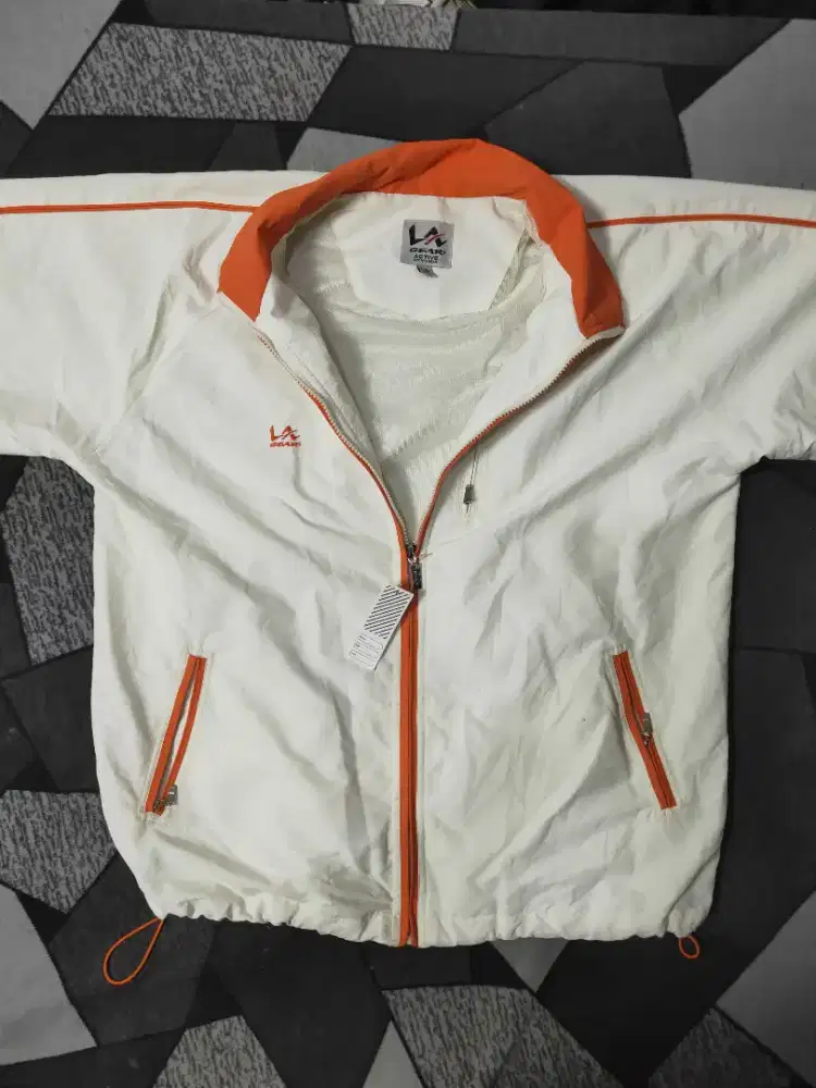 LA GEAR ACTIVE SPORTWEAR TRACKTOP WINDBREAKER MULUS