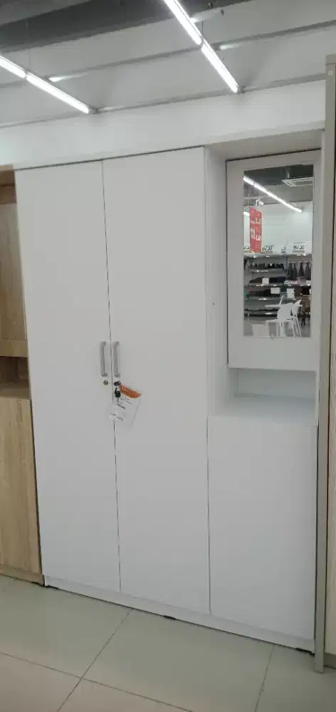 WARDROBE 3DOORS POSIE Tersedia di Scandia Paradise Walk Serpong