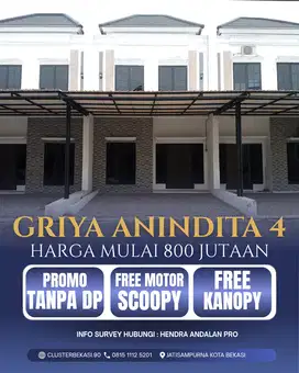 RUMAH SIAP HUNI TANPA DP