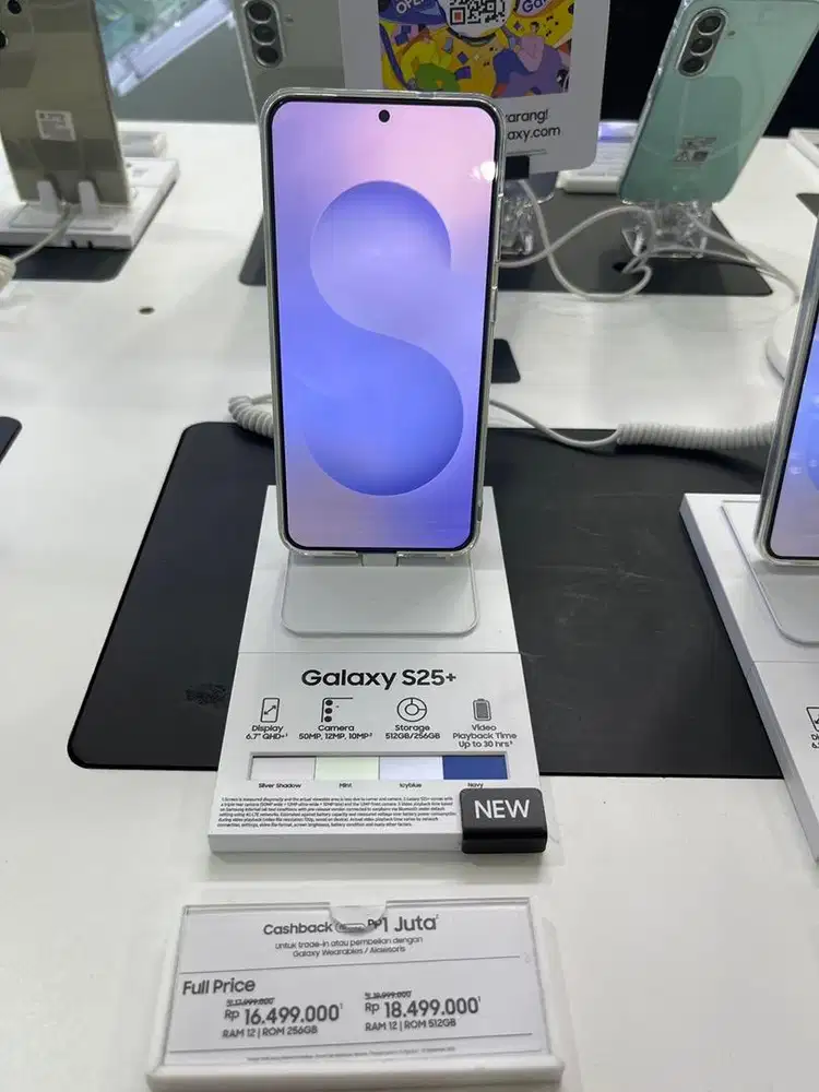 Cicilan hp samsung galaxy s25+ pakai spaylater promo bunga 0%